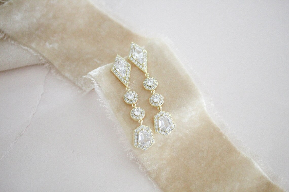 "Rose Gold Vintage Floral Filigree Sterling Silver Jewelry Set"