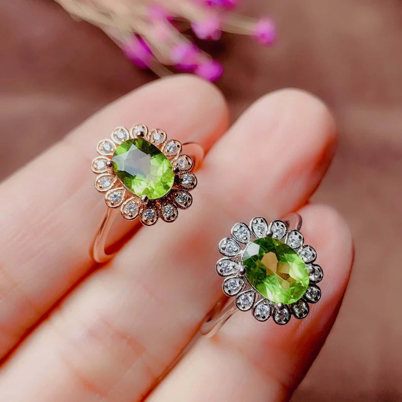 "Golden Bloom Jewelry Set"