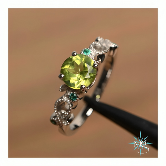 Peridot Gemstone Ring
