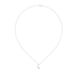 Celestia Crescent Diamond Necklace