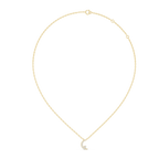 Celestia Crescent Diamond Necklace