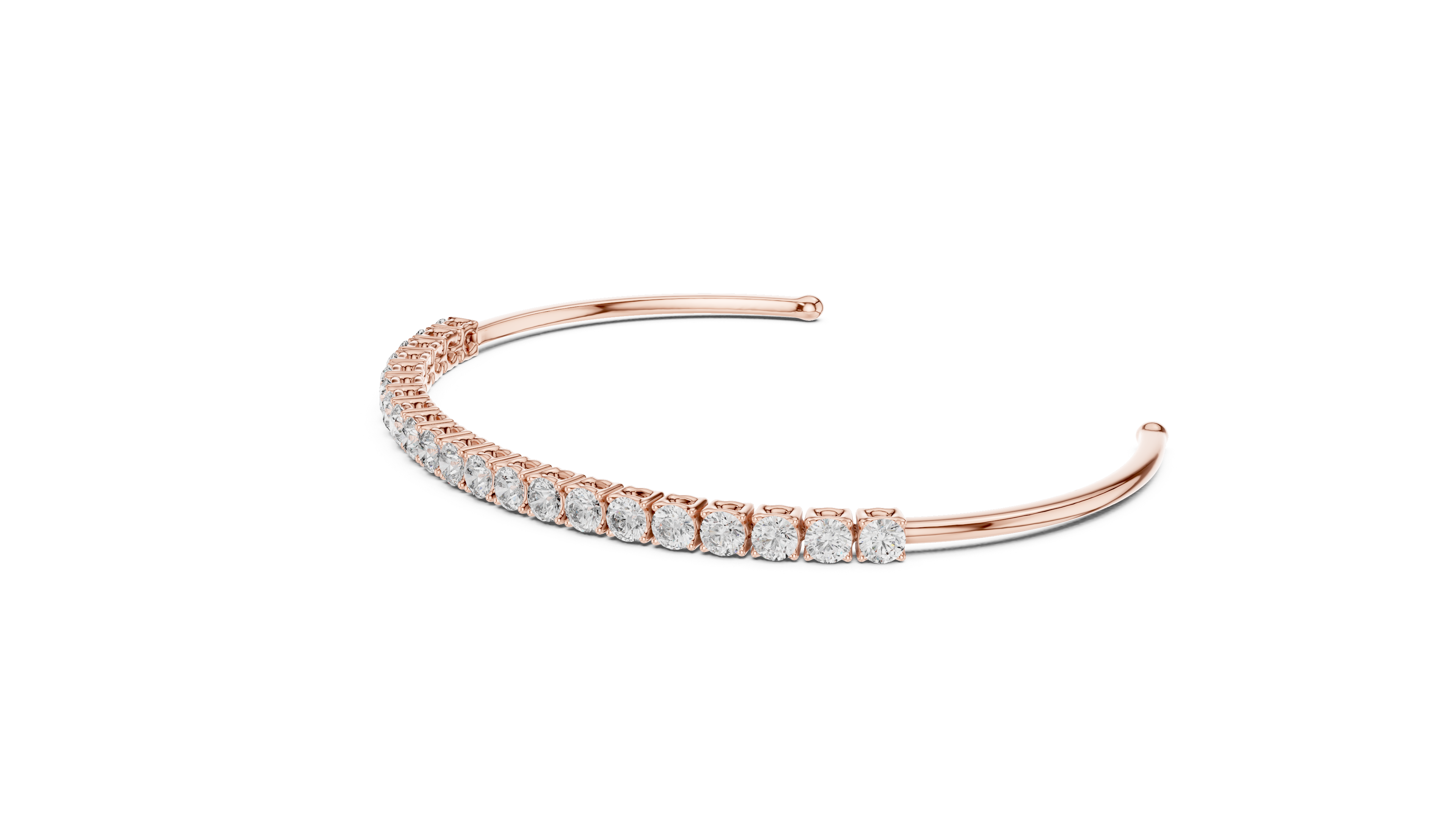 Aurelia Grande Diamond Tennis Bangle