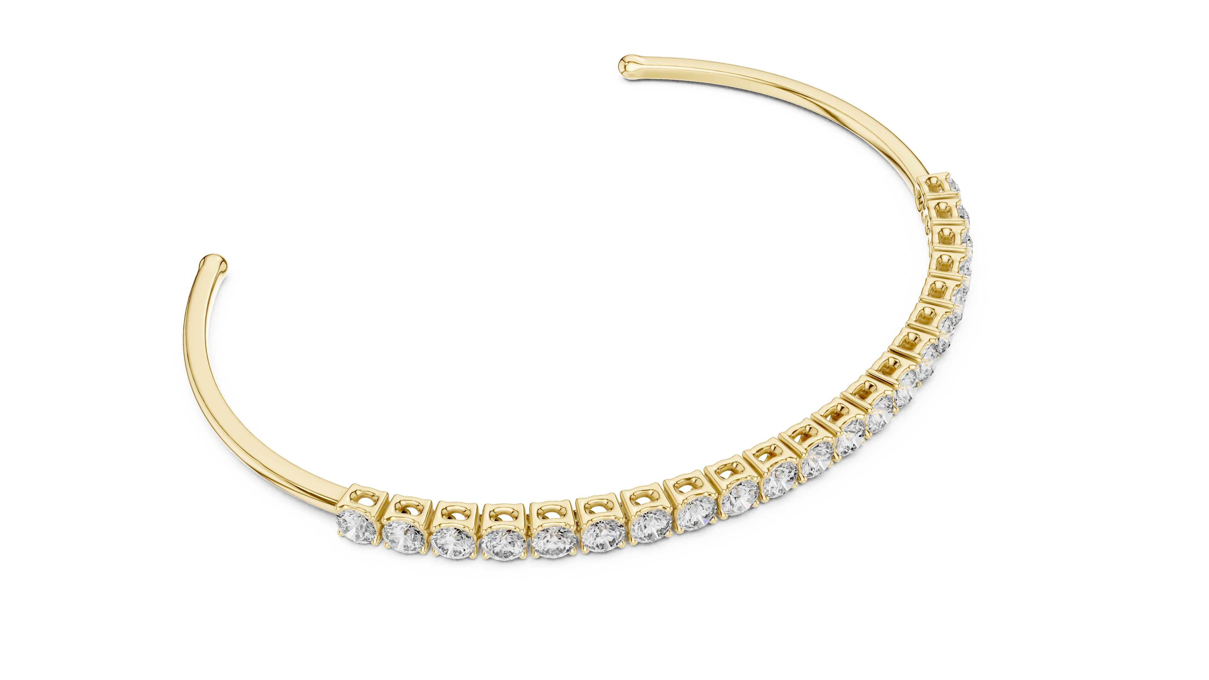 Aurelia Grande Diamond Tennis Bangle