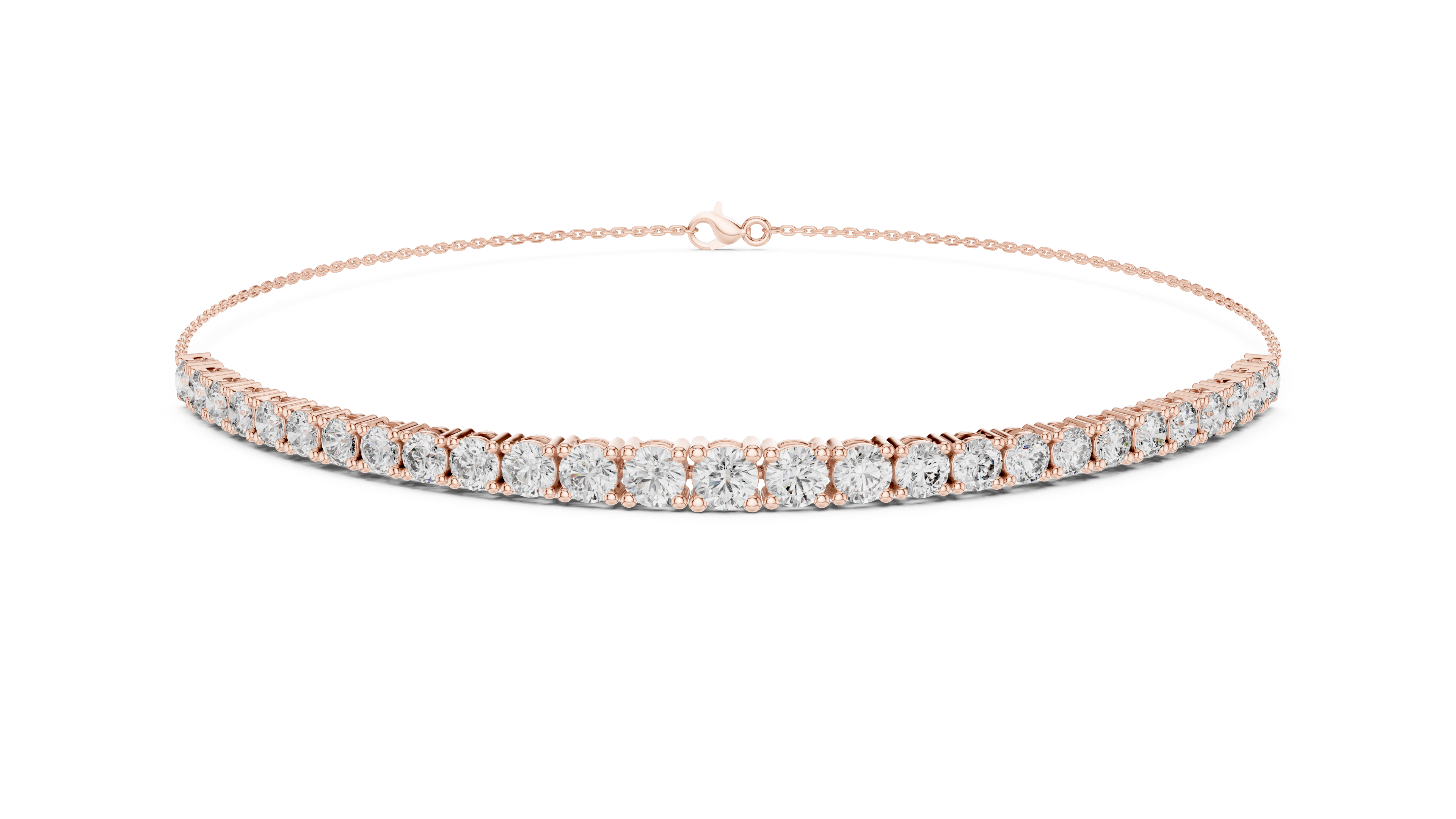 Lumira Classic Diamond Tennis Necklace