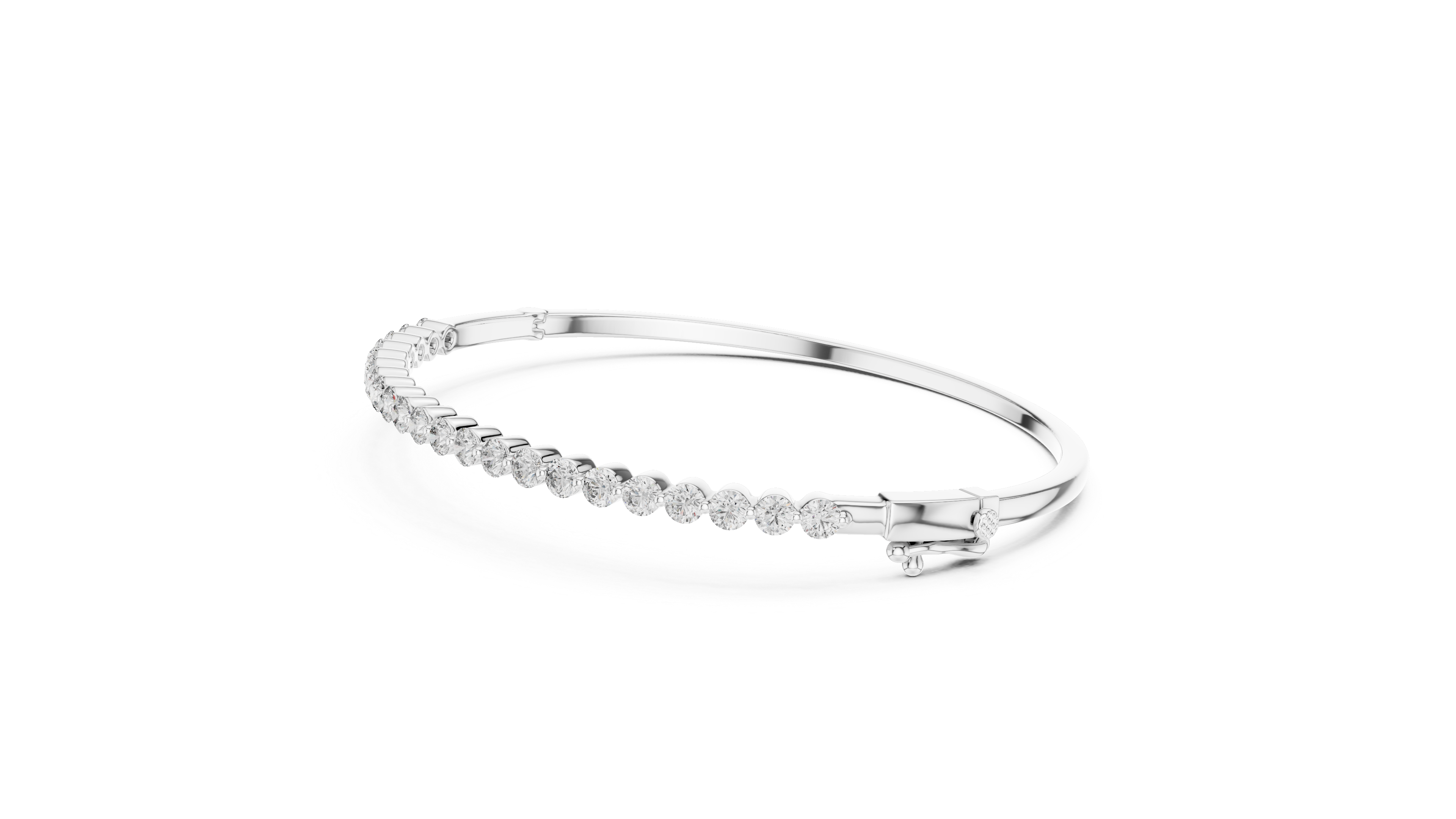 Velora Classic Diamond Tennis Bangle