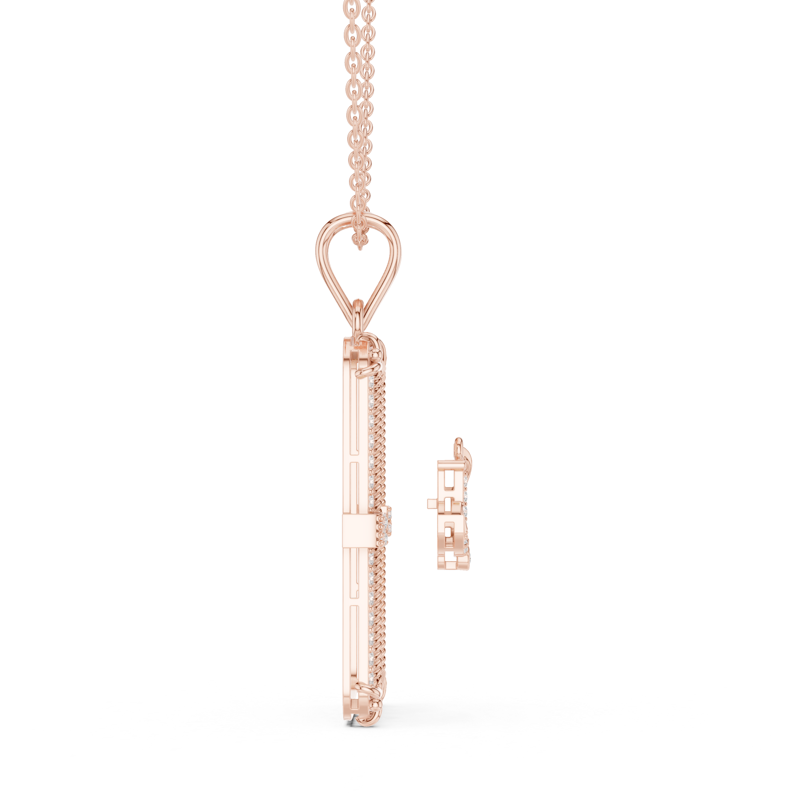 Zyrelith Anchor Royale Pendant Necklace