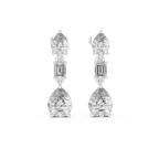 Aarielle Cascade Diamond Drop Earrings