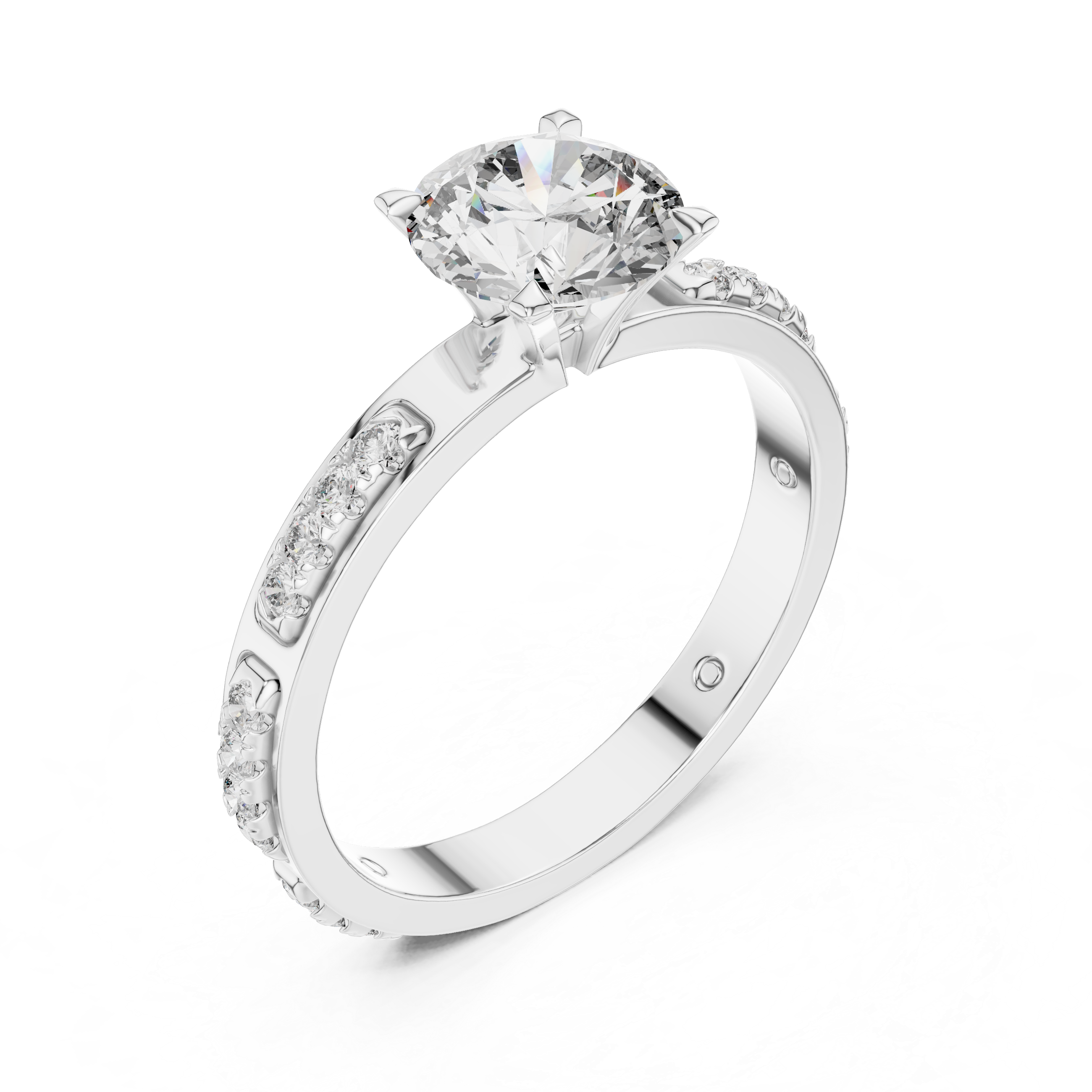 Elysian Spark Diamond Ring
