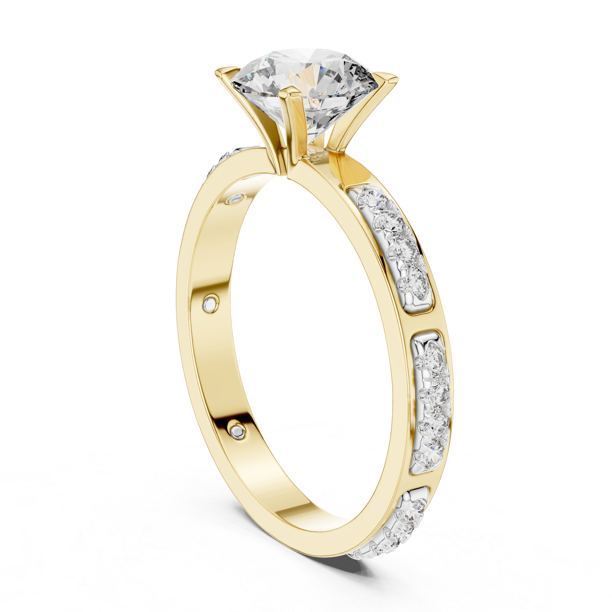 Elysian Spark Diamond Ring
