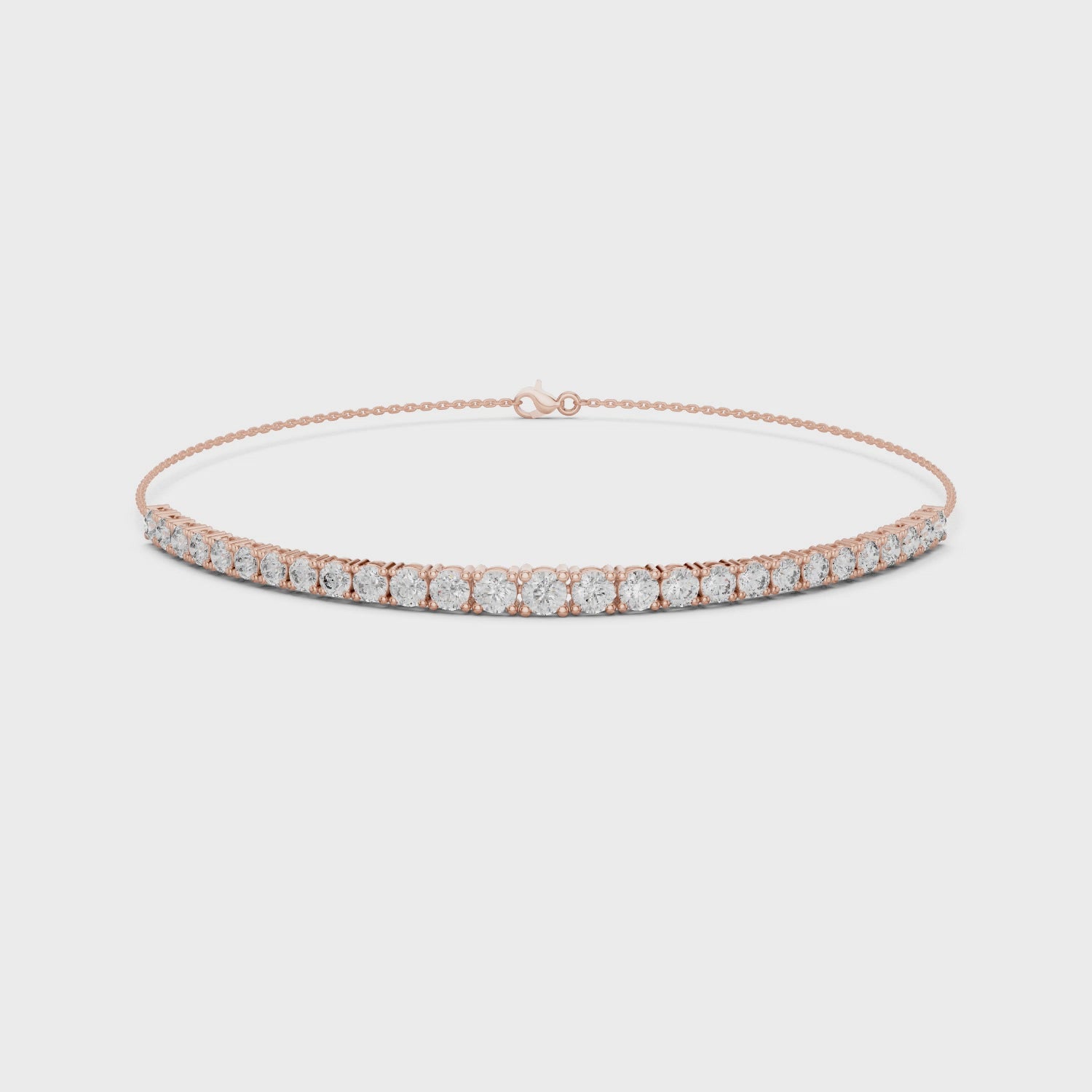 Lumira Classic Diamond Tennis Necklace